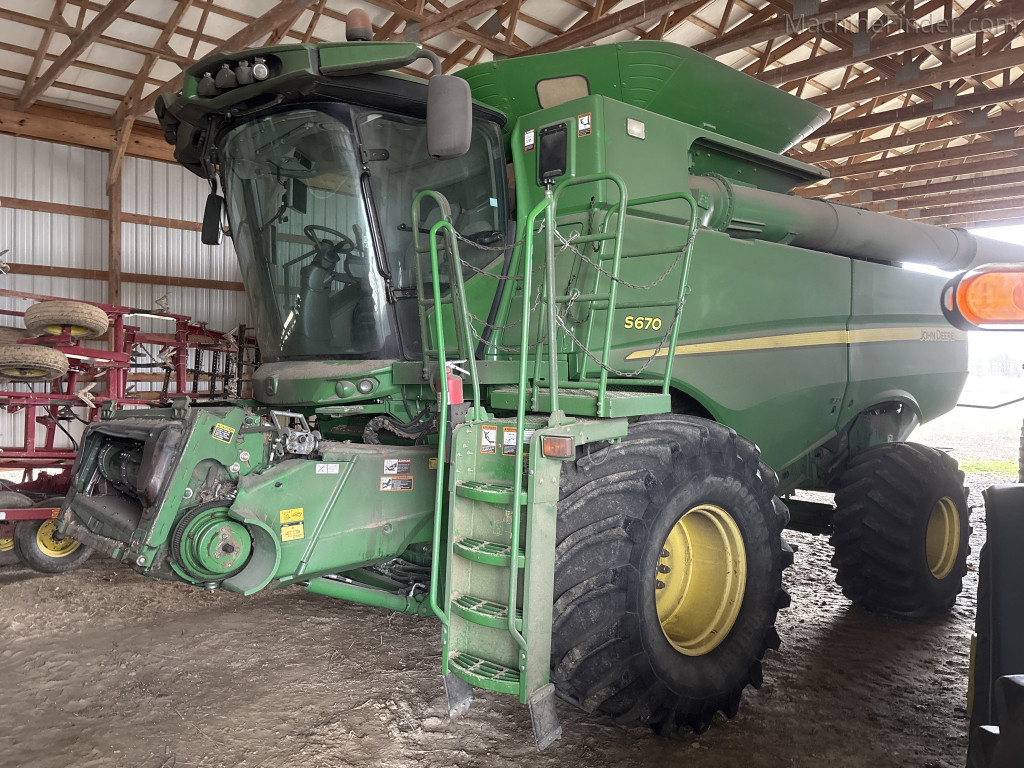 Комбайн John Deere - S670, 2012